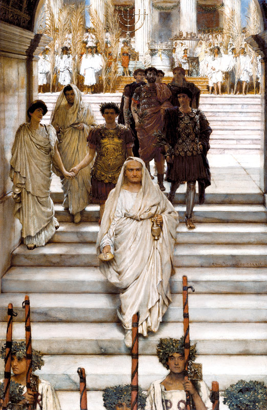The Triumph of Titus a Sir Lawrence Alma-Tadema