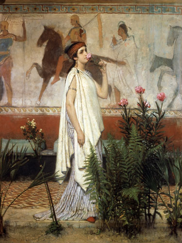 A Greek Woman a Sir Lawrence Alma-Tadema