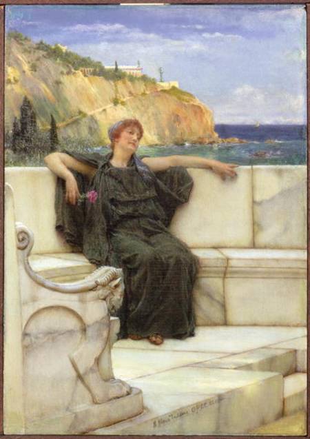 Daydreaming a Sir Lawrence Alma-Tadema