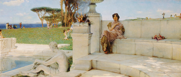 The Voice of Spring. a Sir Lawrence Alma-Tadema