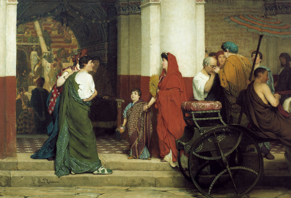 Entrance to Roman theatre a Sir Lawrence Alma-Tadema