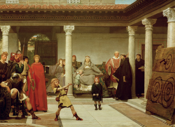 Education of ClovisSons a Sir Lawrence Alma-Tadema