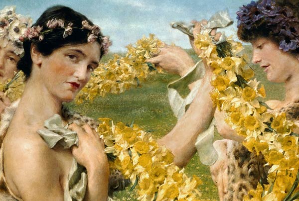 When Flowers Return a Sir Lawrence Alma-Tadema