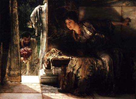 Welcome Footsteps a Sir Lawrence Alma-Tadema