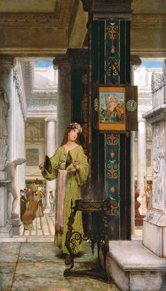 In the Temple a Sir Lawrence Alma-Tadema