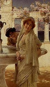 Opinion differences a Sir Lawrence Alma-Tadema