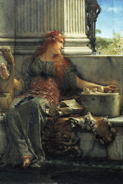 Poetry a Sir Lawrence Alma-Tadema