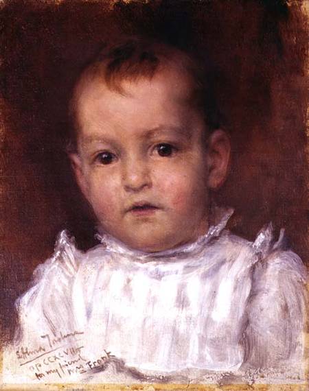 Portrait of Master John Parsons Millet a Sir Lawrence Alma-Tadema