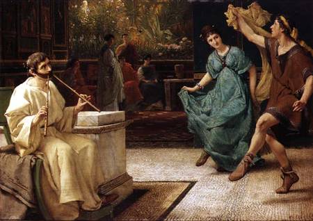 A Roman Dance a Sir Lawrence Alma-Tadema
