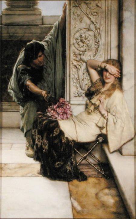 Shy a Sir Lawrence Alma-Tadema
