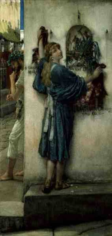 The Street Altar a Sir Lawrence Alma-Tadema