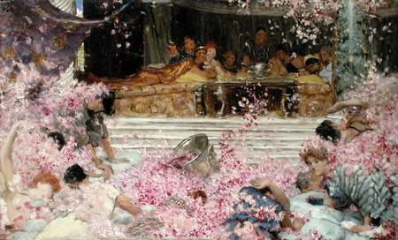 Study for The Roses of Heliogabulus a Sir Lawrence Alma-Tadema