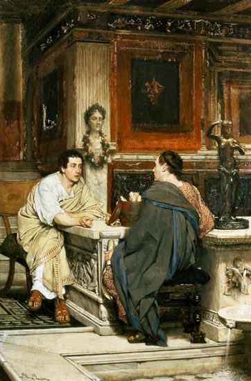 The Discourse; A Chat a Sir Lawrence Alma-Tadema