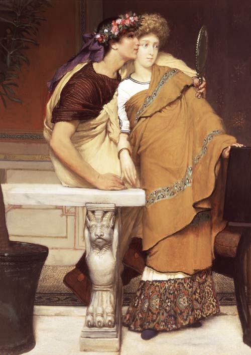 The Honeymoon a Sir Lawrence Alma-Tadema
