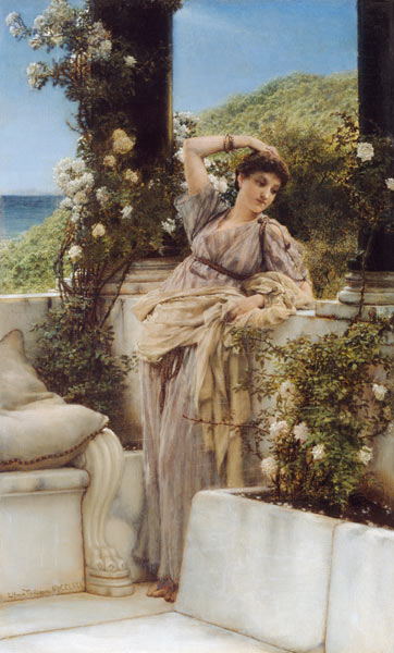Thou Rose of all the Roses a Sir Lawrence Alma-Tadema