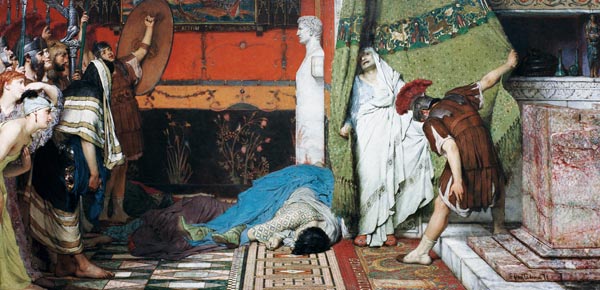 Death of Caligula a Sir Lawrence Alma-Tadema