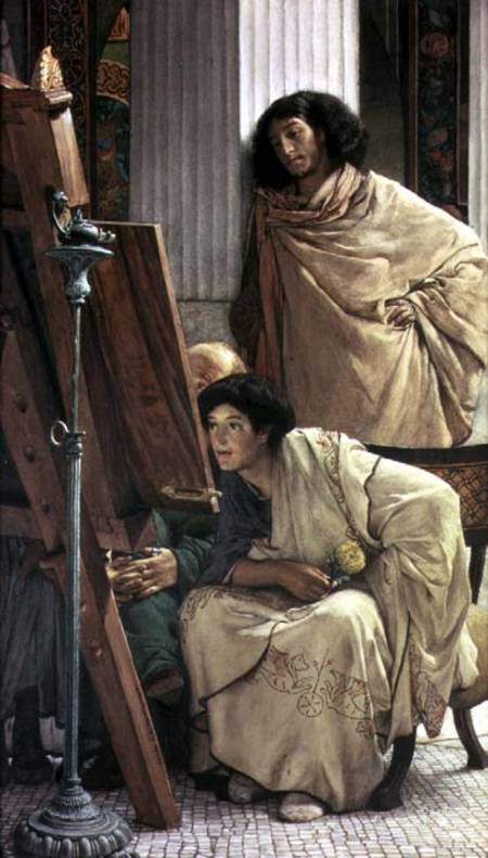 A Visit to the Studio a Sir Lawrence Alma-Tadema