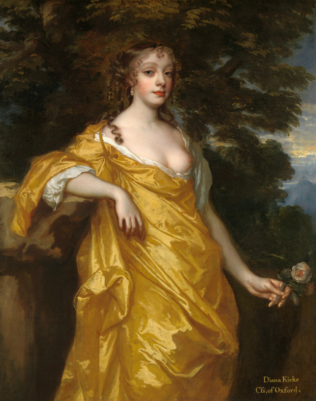 Diana Kirke, Later Countess of Oxford a Sir Peter Lely