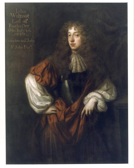 Portrait of John Wilmot a Sir Peter Lely