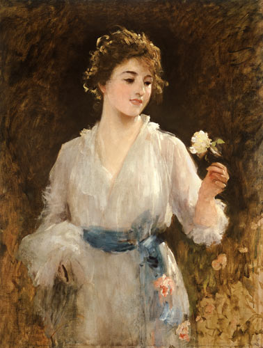 The Yellow Rose a Sir Samuel Luke Fildes