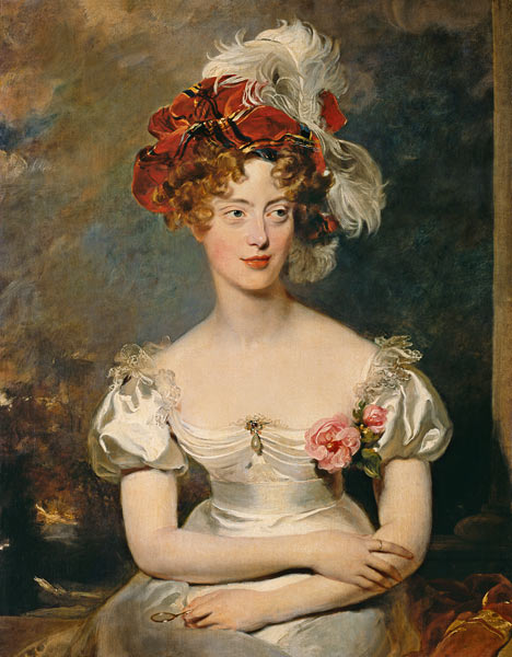 Marie-Caroline de Bourbon (1798-1870) Duchesse de Berry a Sir Thomas Lawrence