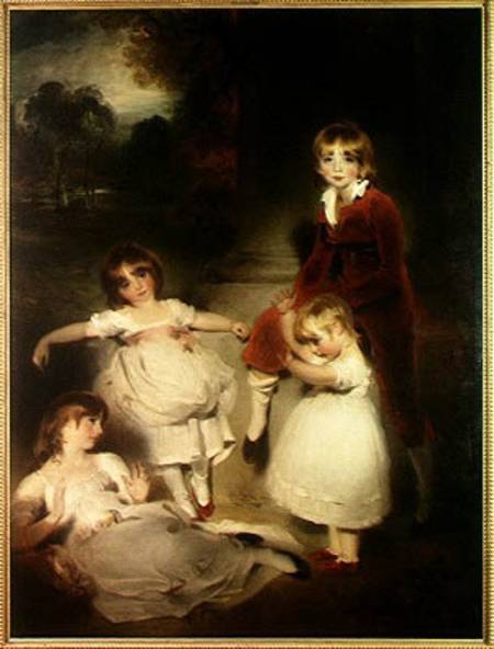 The Children of John Angerstein (1735-1823) a Sir Thomas Lawrence