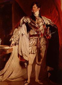 Georg IV. of England (part) a Sir Thomas Lawrence