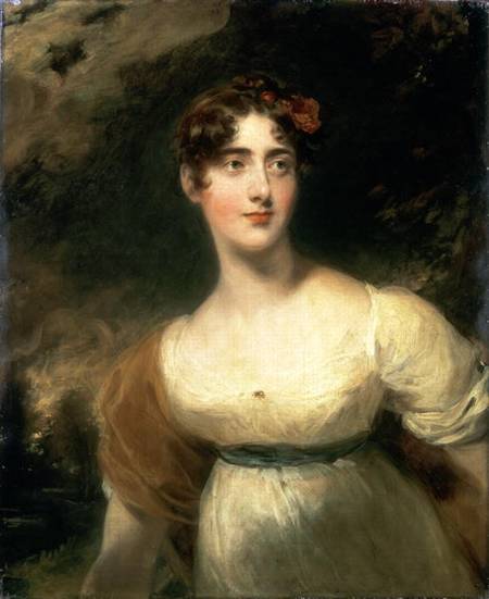 Portrait of Lady Emily Harriet Wellesley-Pole, later Lady Raglan a Sir Thomas Lawrence