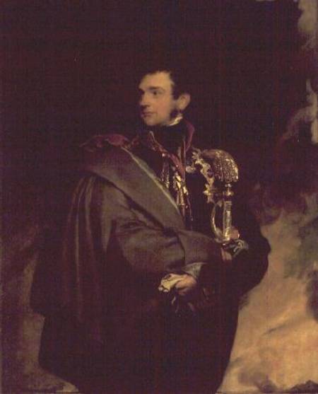 Portrait of Mikhail Semyonovich, Count Vorontsov (1782-1856) a Sir Thomas Lawrence