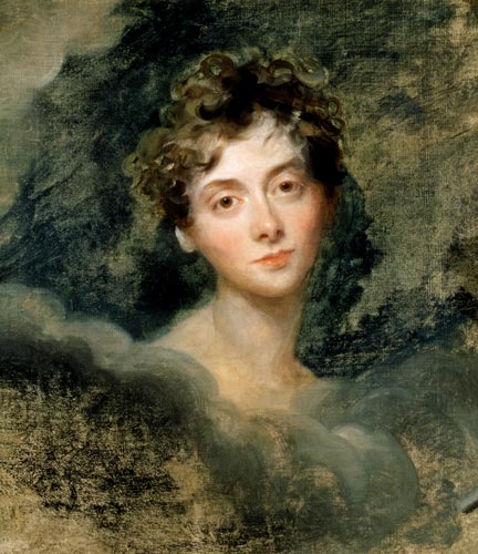 Portrait of Lady Caroline Lamb (1785-1828) a Sir Thomas Lawrence