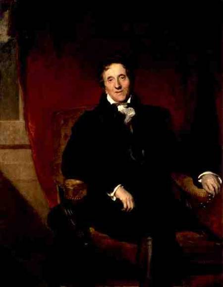 Portrait of Sir John Soane (1753-1837) a Sir Thomas Lawrence