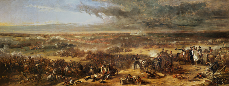 Battle of Waterloo, 1815 a Sir William Allan