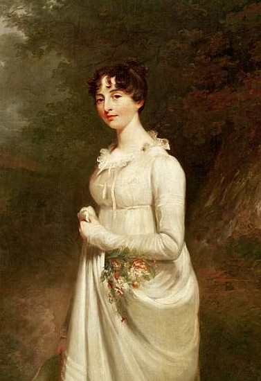 Portrait of Marcia. B. Fox (detail of 272237) a Sir William Beechey