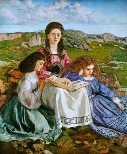 The Three Sisters of Dean Liddell a Sir William Blake Richmond