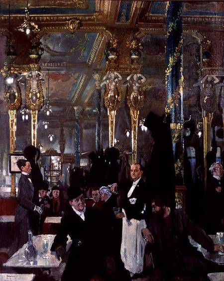 Cafe Royal, London a Sir William Orpen