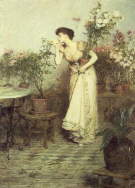 In the Conservatory a Sir William Quiller Orchardson