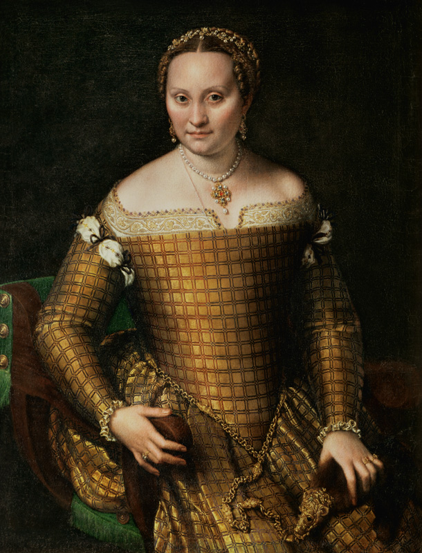 Portrait of the artist's mother, Bianca Ponzoni Anguisciola a Sofonisba Anguisciola