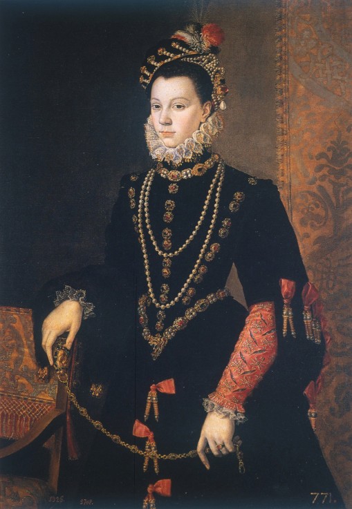 Elisabeth of Valois (1545-1568), Queen of Spain a Sofonisba Anguissola