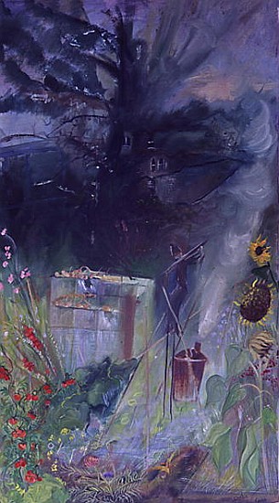Allotment, 2000 (oil on canvas)  a Sophia  Elliot
