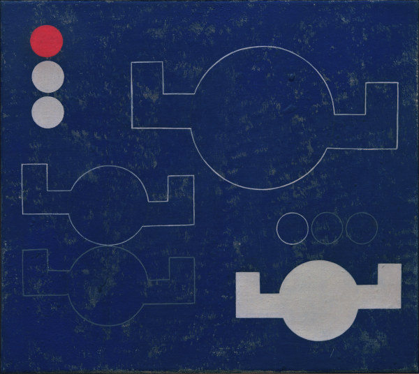 Composition with circles a Sophie Taeuber-Arp