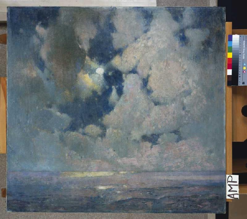 Das Meer bei Sonnenaufgang. a Soren Emil Carlsen