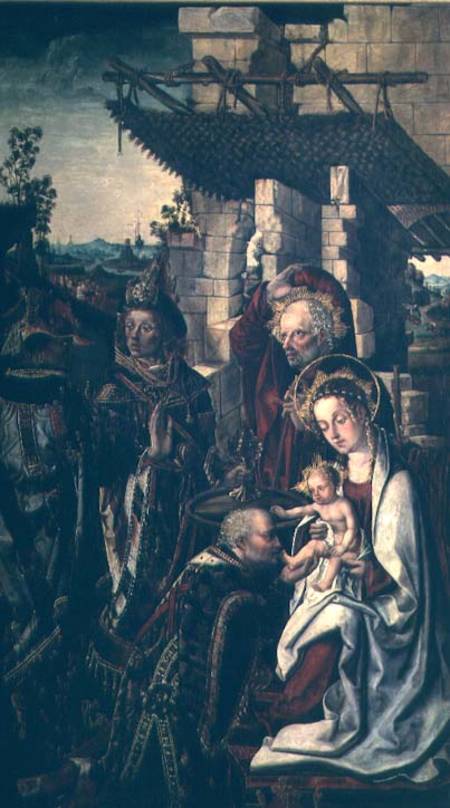 The Adoration of the Magi a Spanish School
