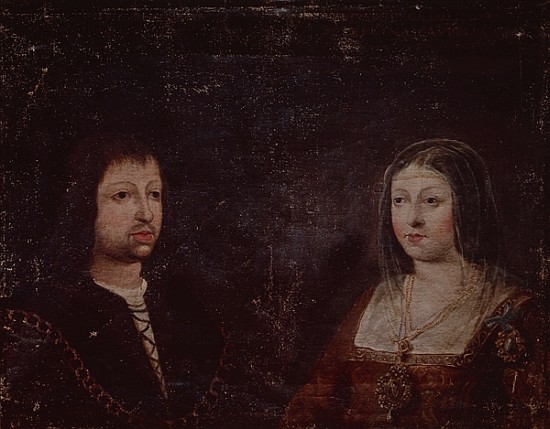 Ferdinand II of Aragon and Isabella I of Castile a Spanish School