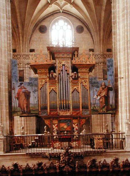 Organ in the Catedral Nueva a Spanish School