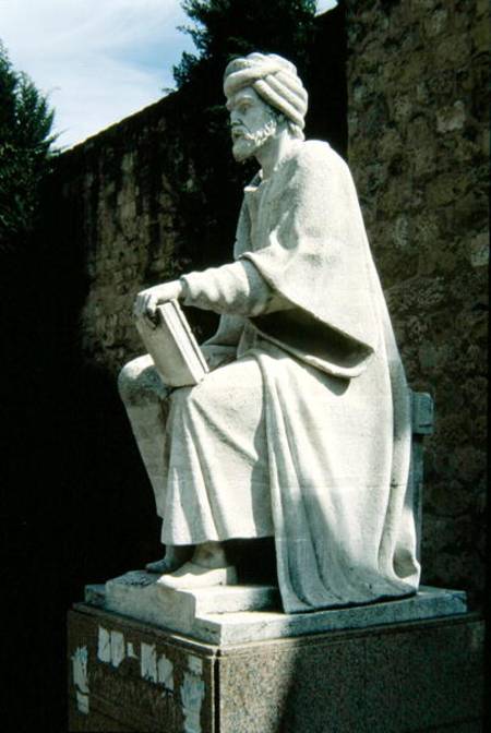 Statue of Moses Maimonides (1135-1204) a Spanish School