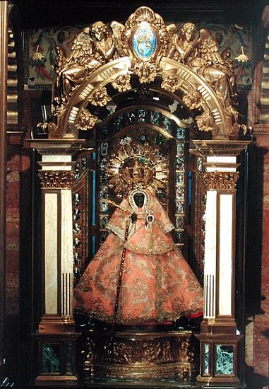 The Guadalupe Madonna a Spanish School