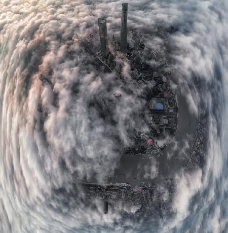 Shanghai Aerial Pano