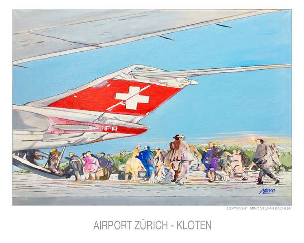 Airport Zürich - Kloten a Stefan Bächler