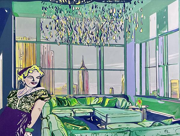 Penthouses Marilyn New York  (farbig) a Stefan Bächler