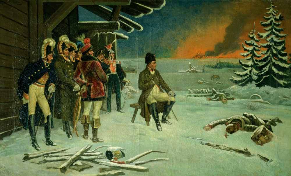 Napoleon at Maly Yaroslavets a Stefan Vladislavovich Bakalowicz